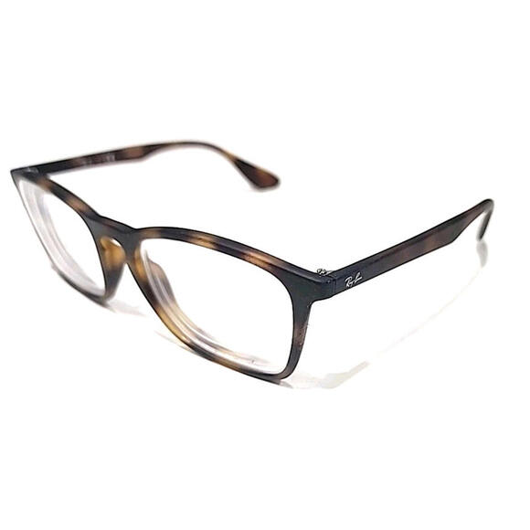 Ray Ban RB7045 5365 Tortoise Square Eyeglasses Frame 55-18 145 EXC